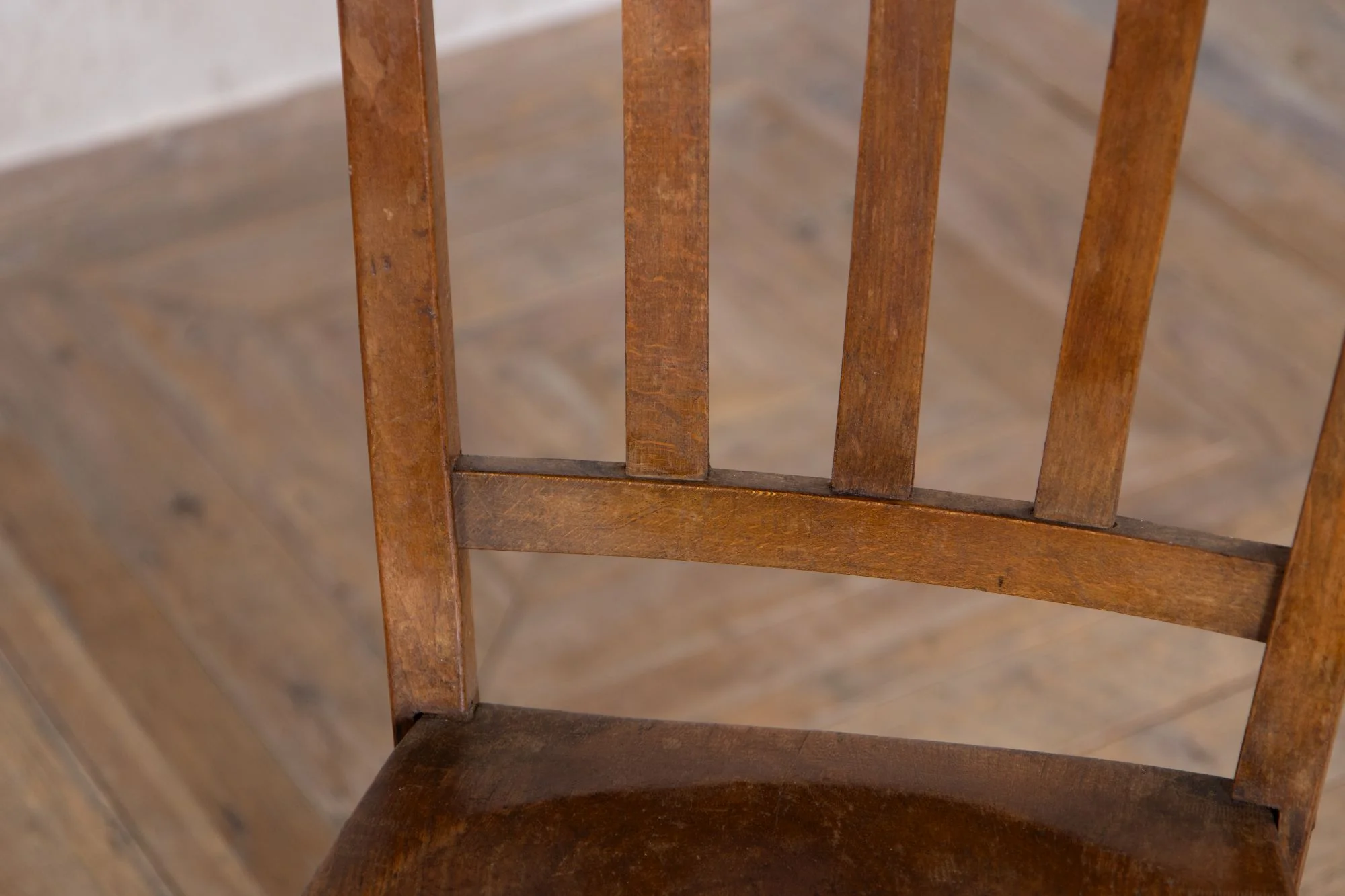 Beech &amp; Elm Wood Chairs - Image 11