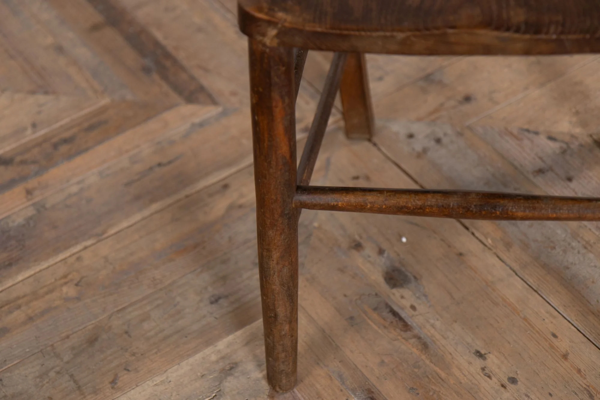 Beech &amp; Elm Wood Chairs - Image 5
