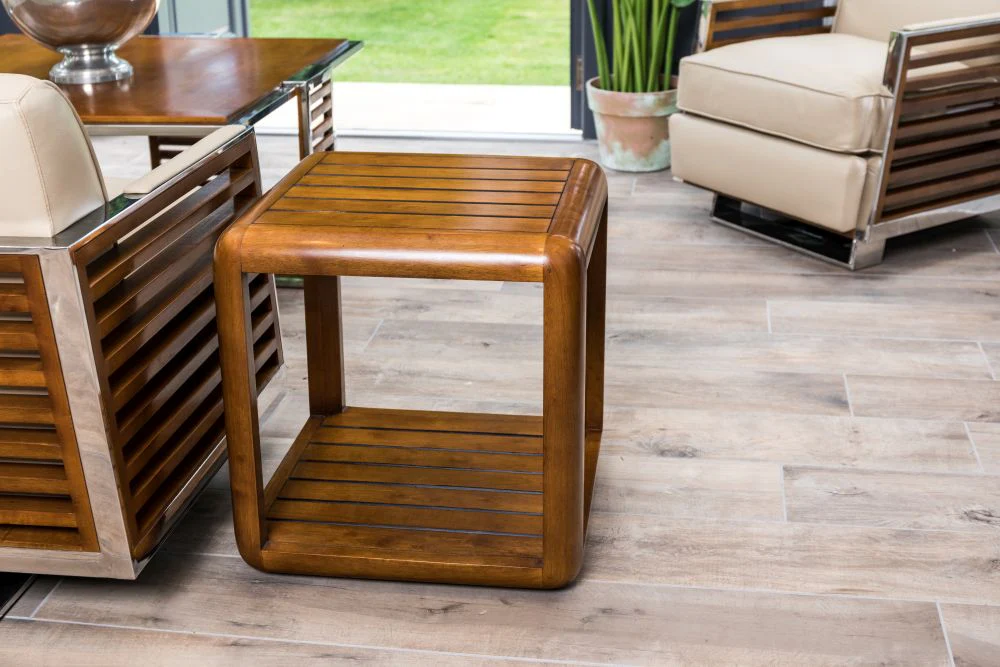 Belfast Leather Swivel Chair - Image 15