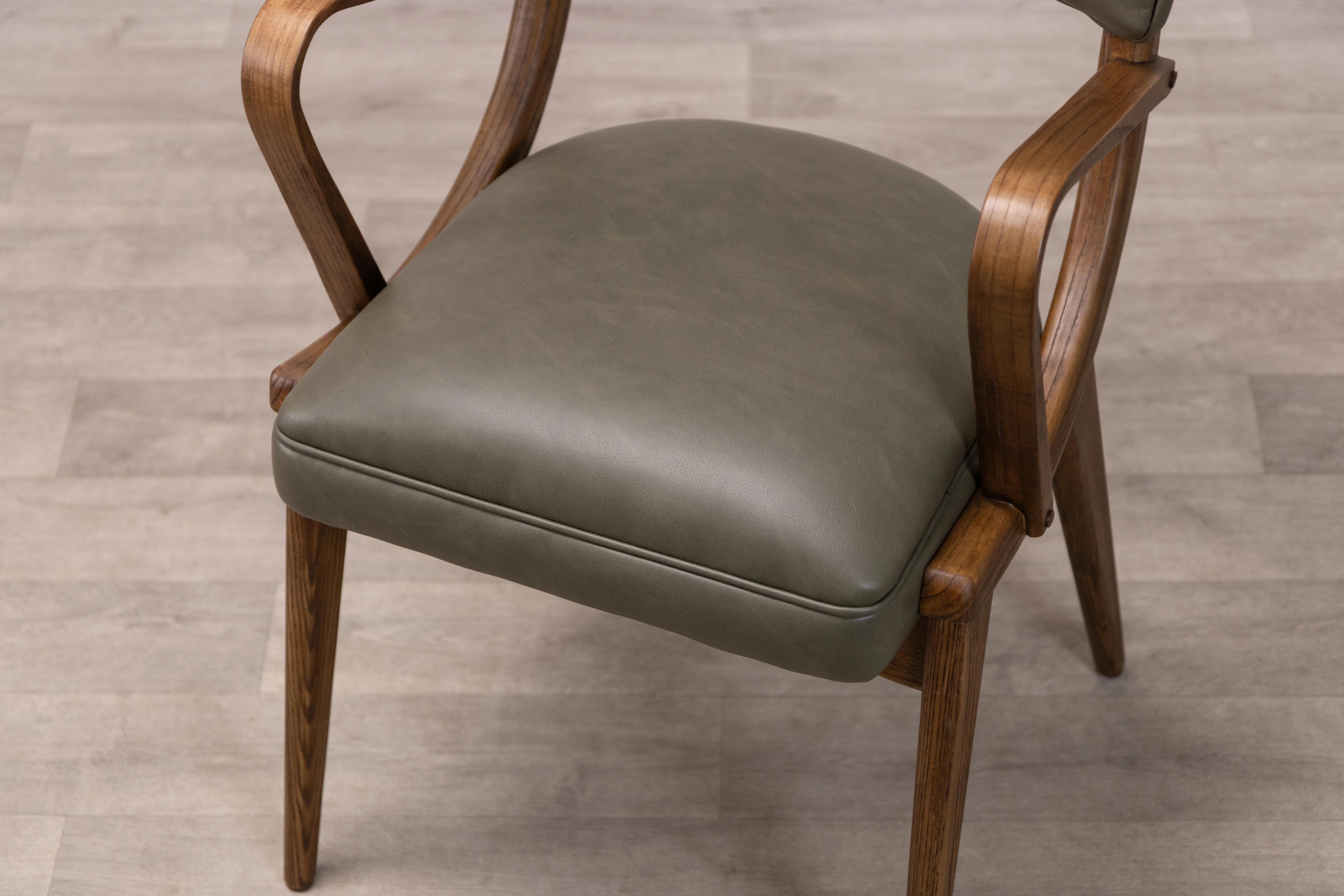 Ben Style Dining Chair with Arms - Image 10
