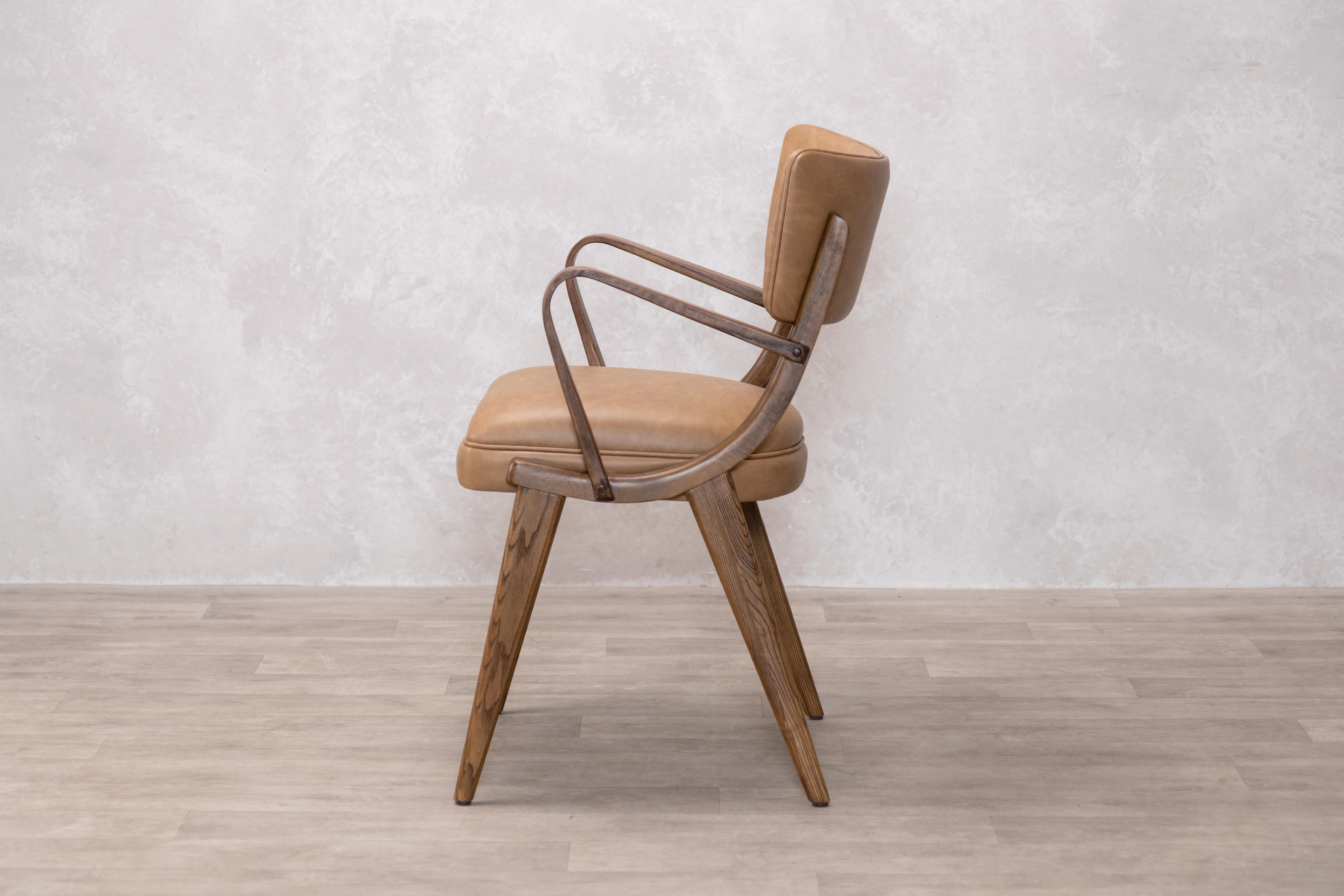 Ben Style Dining Chair with Arms - Image 12