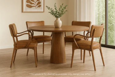 Ben Style Dining Chair with Arms - Image 18