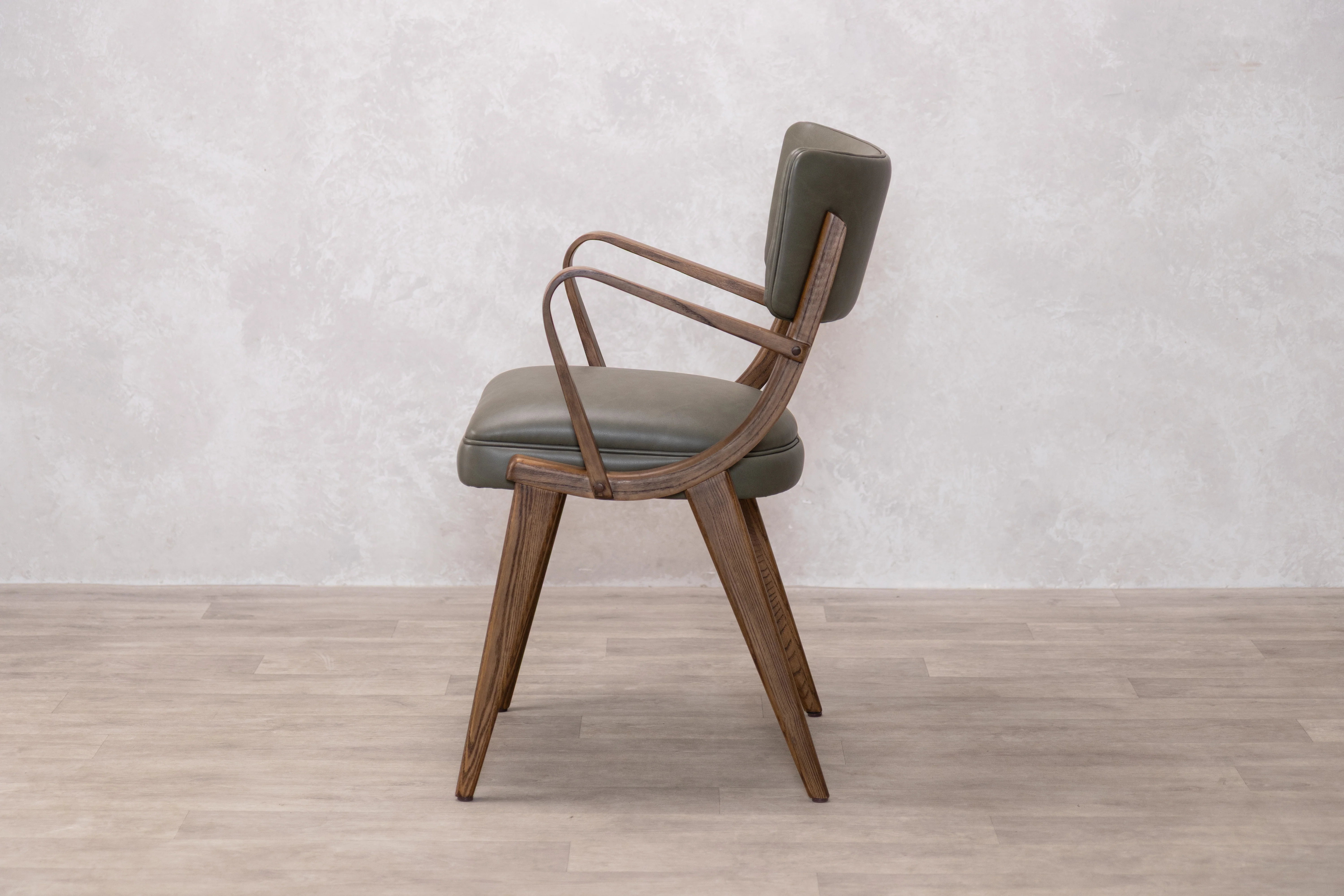 Ben Style Dining Chair with Arms - Image 3