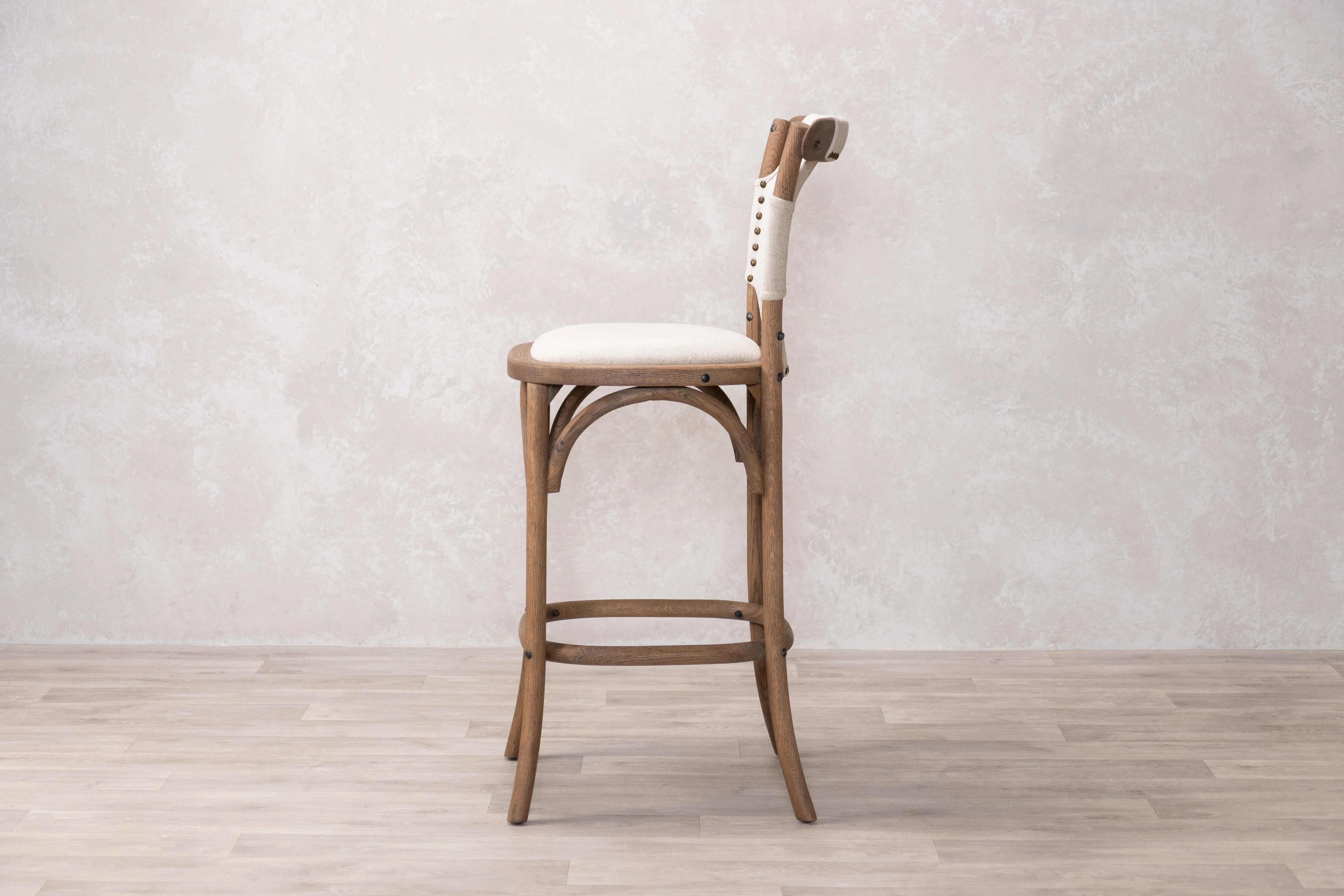 Bentwood Upholstered Stool Range - Image 11