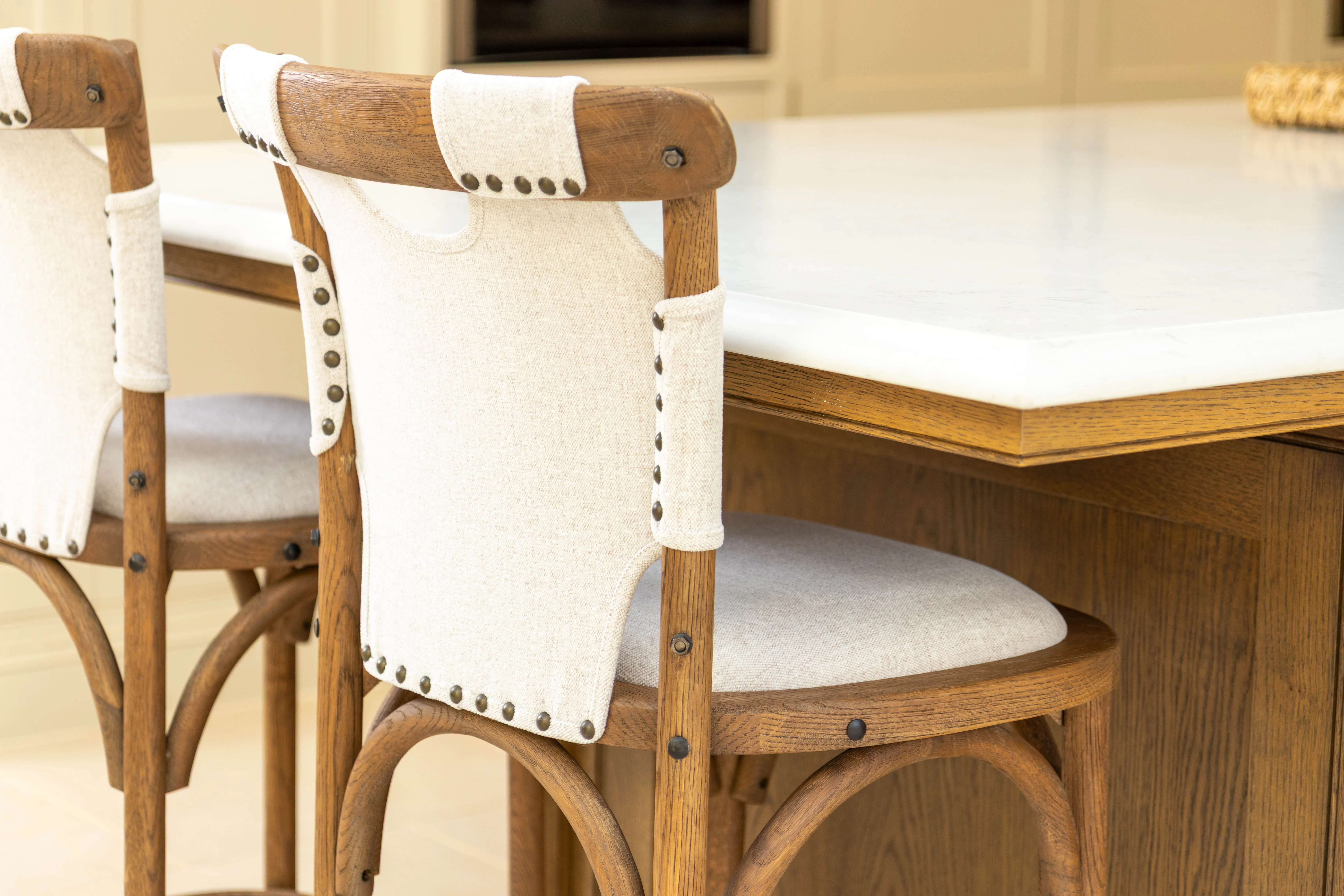 Bentwood Upholstered Stool Range - Image 31