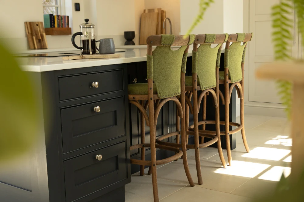 Bentwood Upholstered Stool Range - Image 4