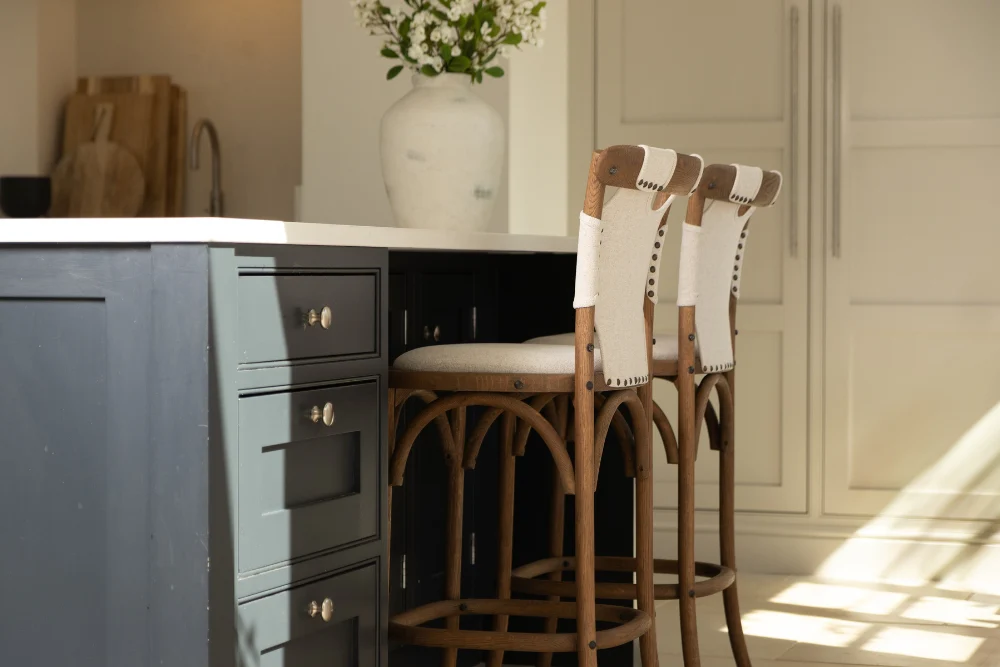 Bentwood Upholstered Stool Range - Image 7