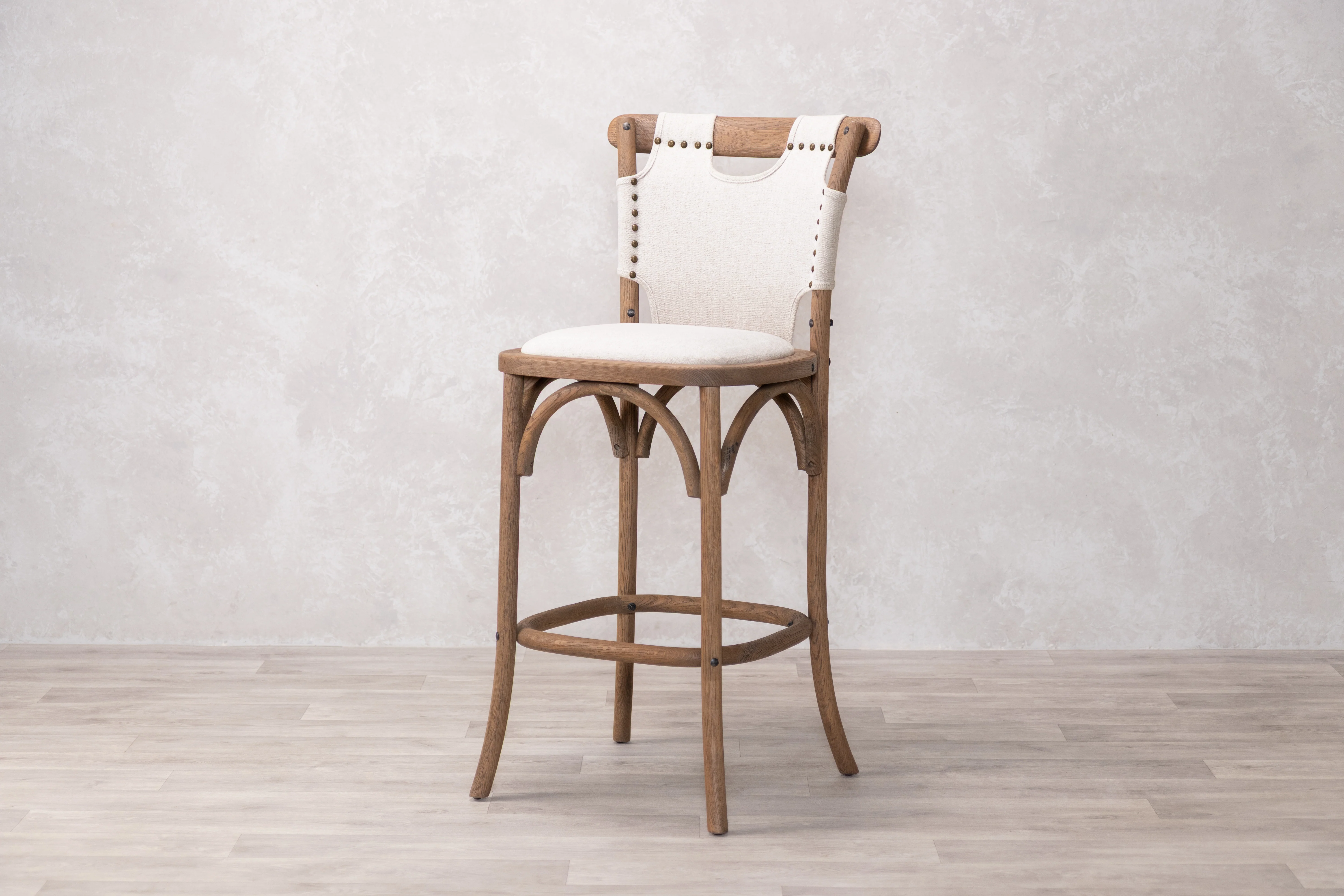 Bentwood Upholstered Stool Range - Image 9