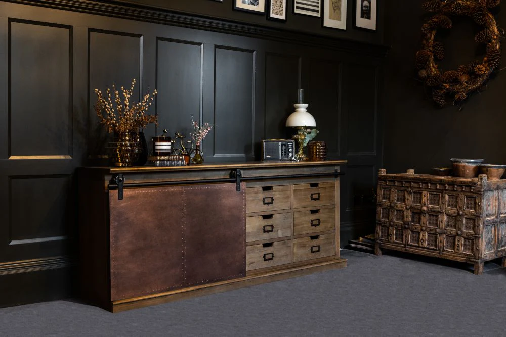 Berlin Industrial Look Sideboard - Copper - Image 11