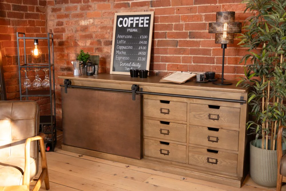 Berlin Industrial Look Sideboard - Copper - Image 2