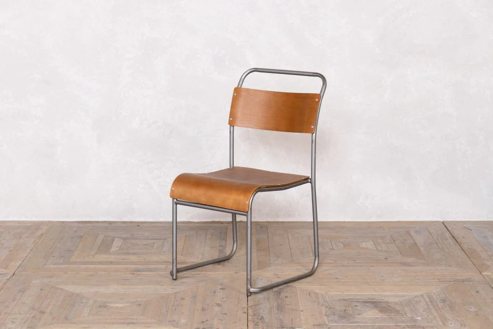 Biddulph Stacking Chair with Plywood Seat/Back - Image 2