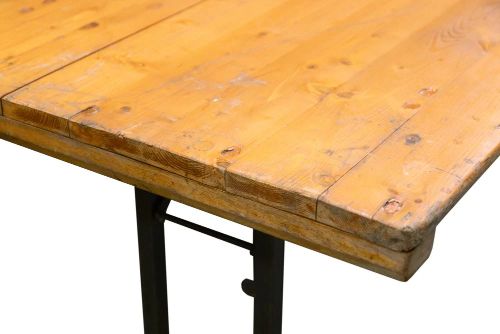 Bierkeller Foldable Ex-Display Dining Table - SECONDS ITEM - Image 2