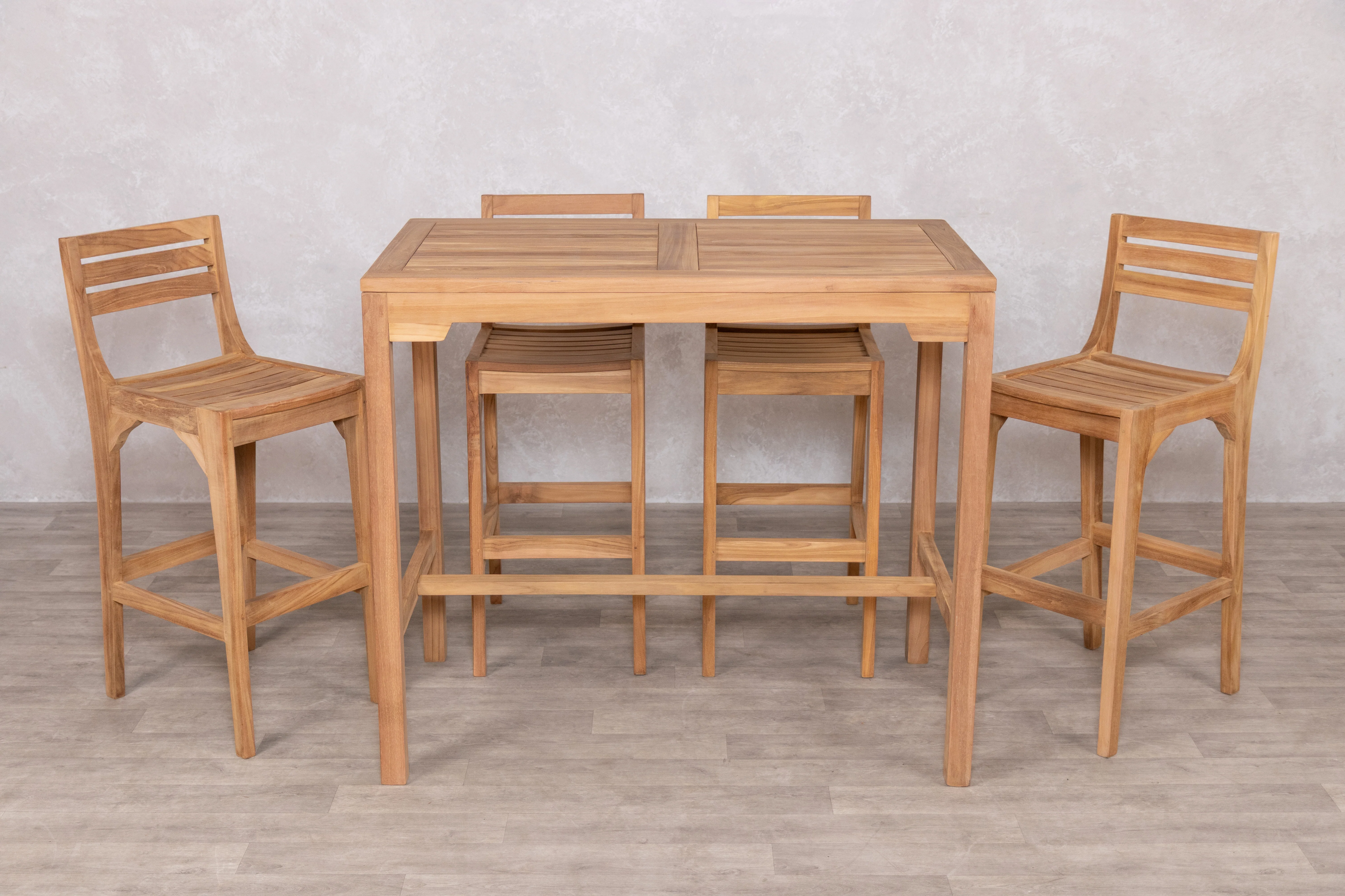 Teak Outdoor Bar Table - Image 20
