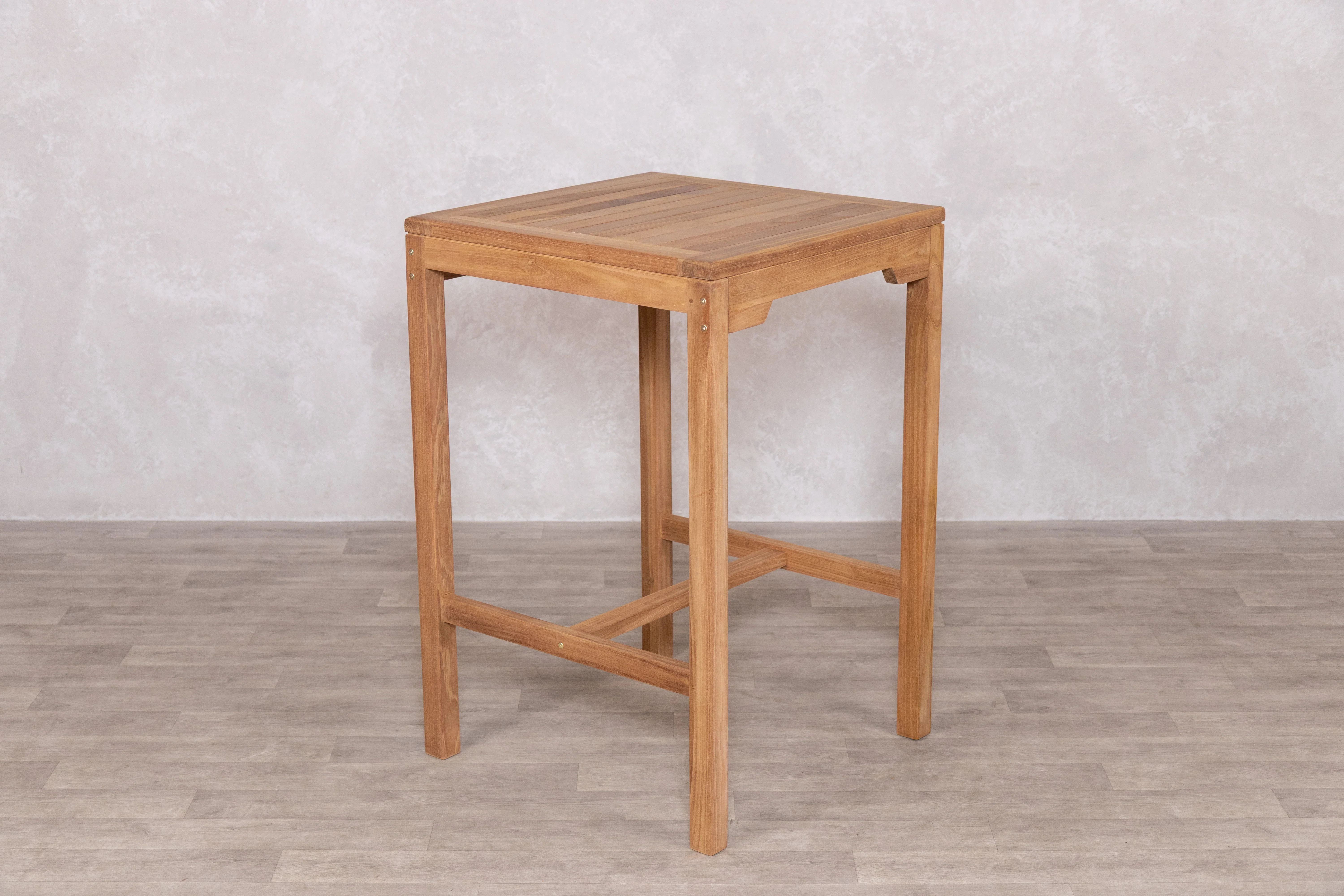 Teak Outdoor Bar Table - Image 8