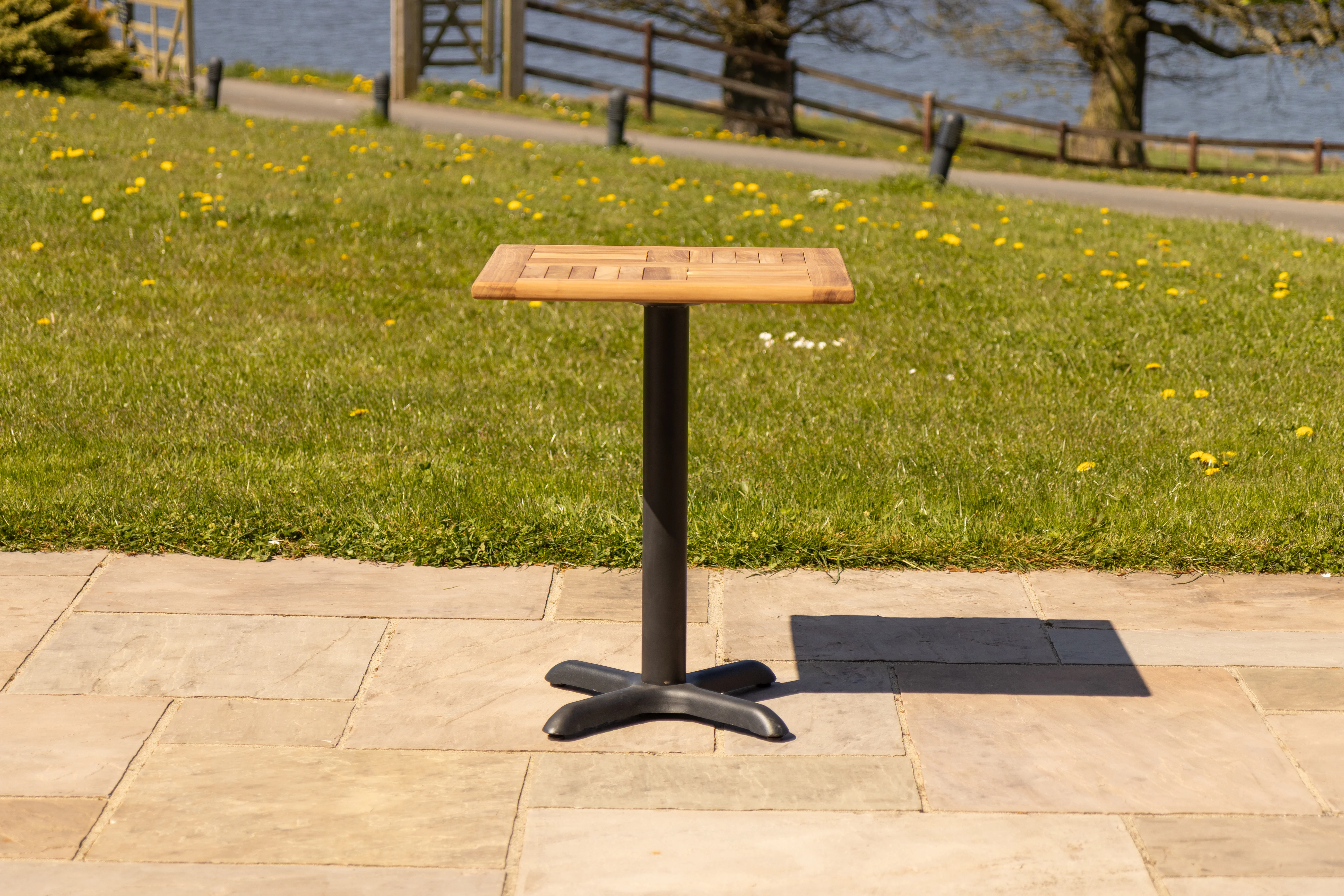 Teak Outdoor Square Table Top - Image 8