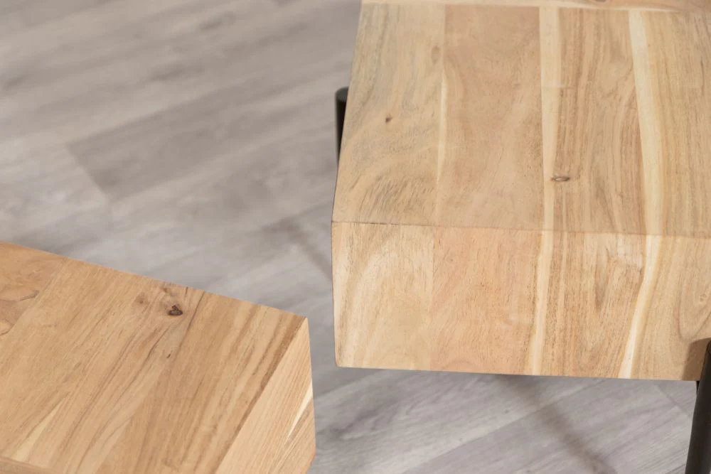 Block Coffee Tables - Set of 2 - Image 4
