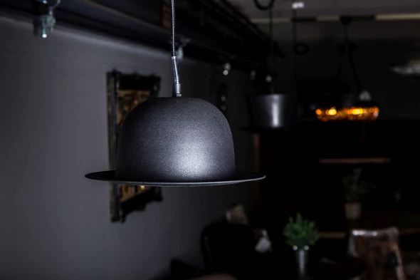 Bowler Hat Pendant Light - Image 4