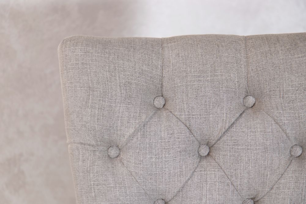 Brittany Linen Upholstered Chair - Stone - Image 7