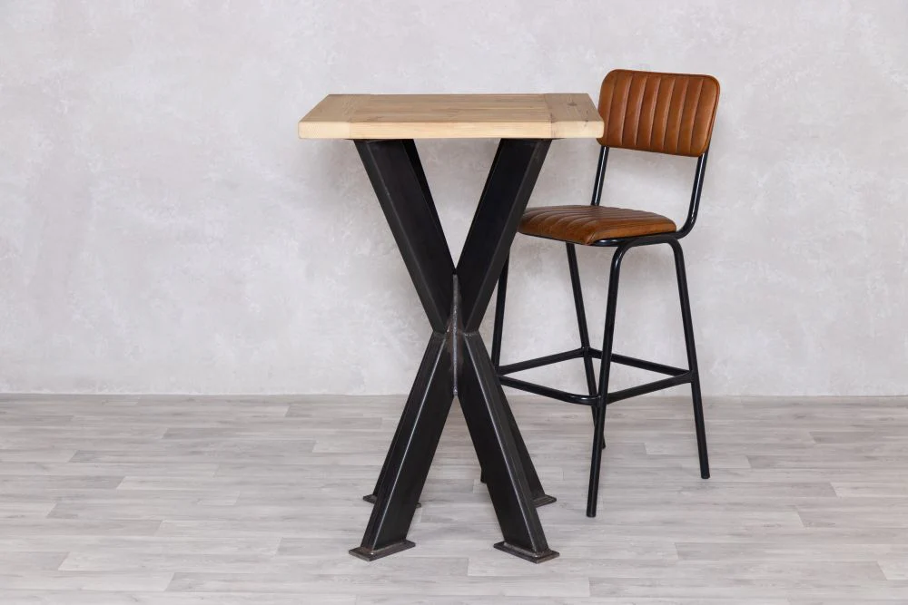 Brixham Pine Top Cafe Bar Table Range - Image 13