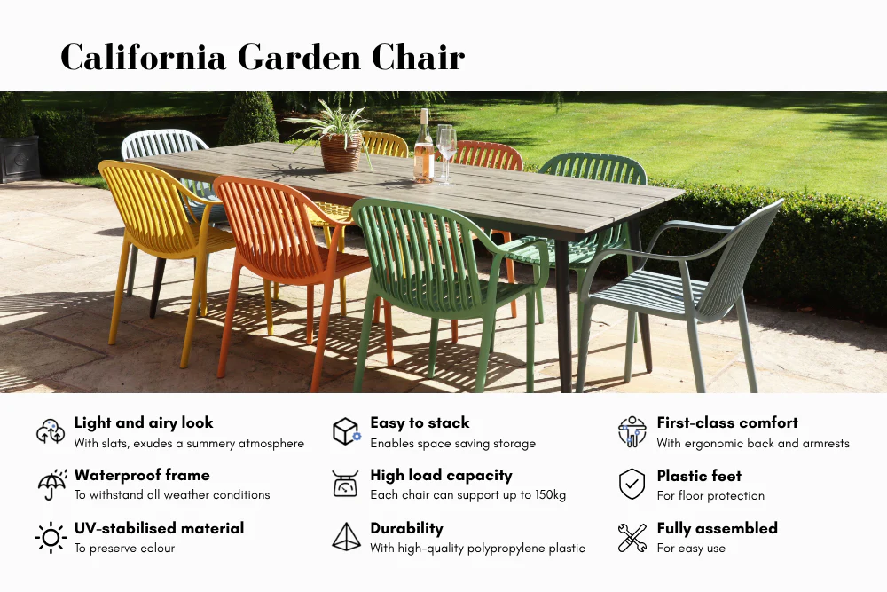 Rustic Maple Top Outdoor Café Table Set with California Chairs - Image 28