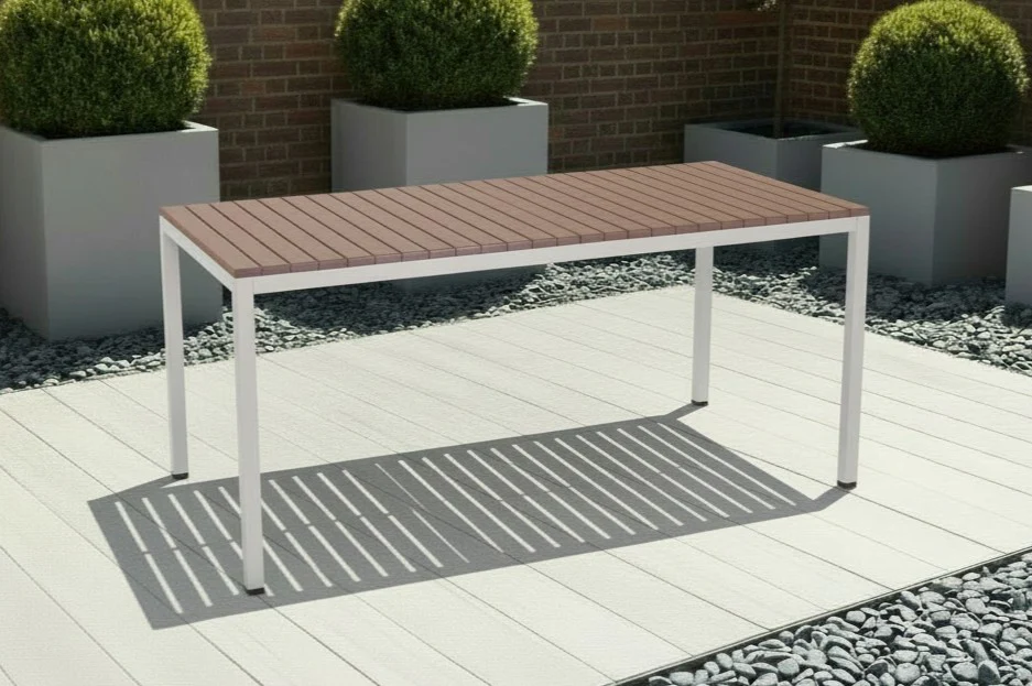 California Garden Outdoor Ochre Café Table Set with California Chairs - Image 29
