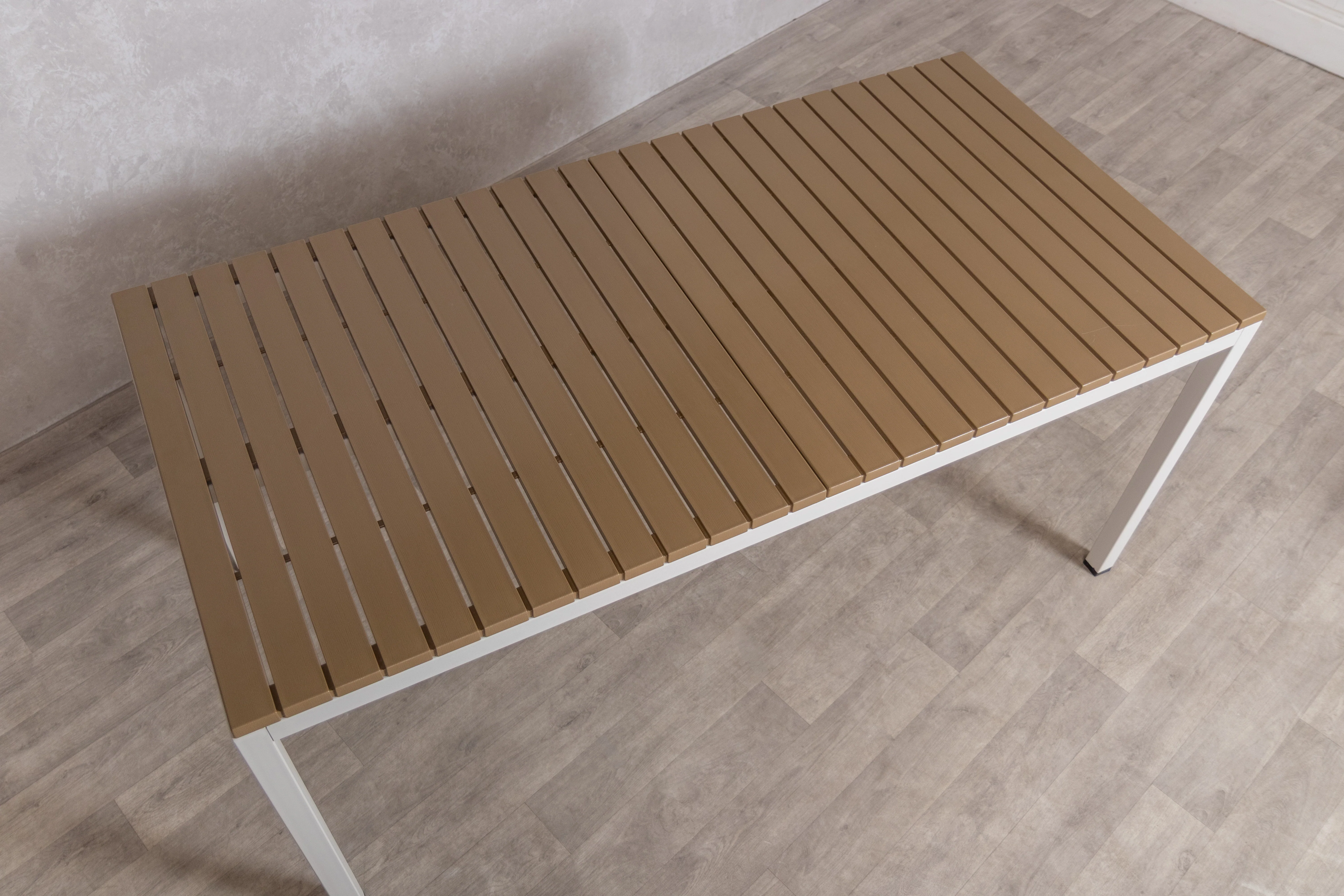 California Garden Outdoor Ochre Café Table Set with California Chairs - Image 32