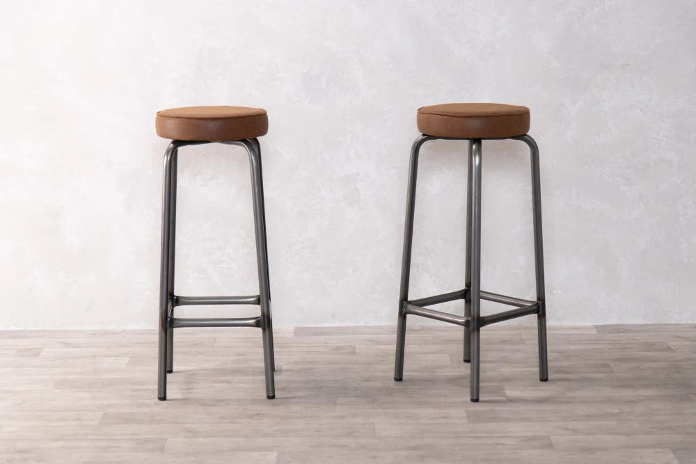 Cambridge Leather Style Bar Stool Range - Image 5