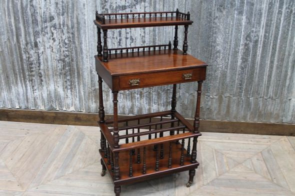 Edwardian Canterbury Side Table - Image 2