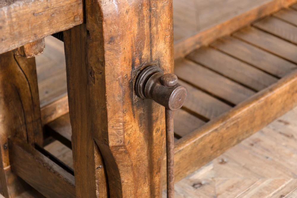 Victorian Carpenters Workbench With Leg Vice - Image 5