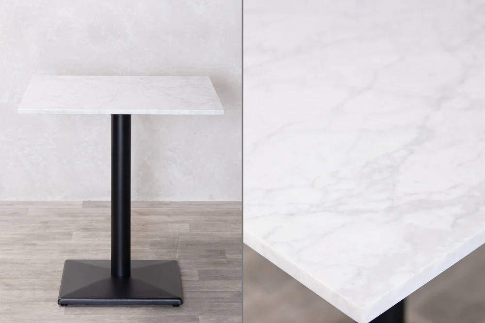 Carrera Square Cafe Table Range