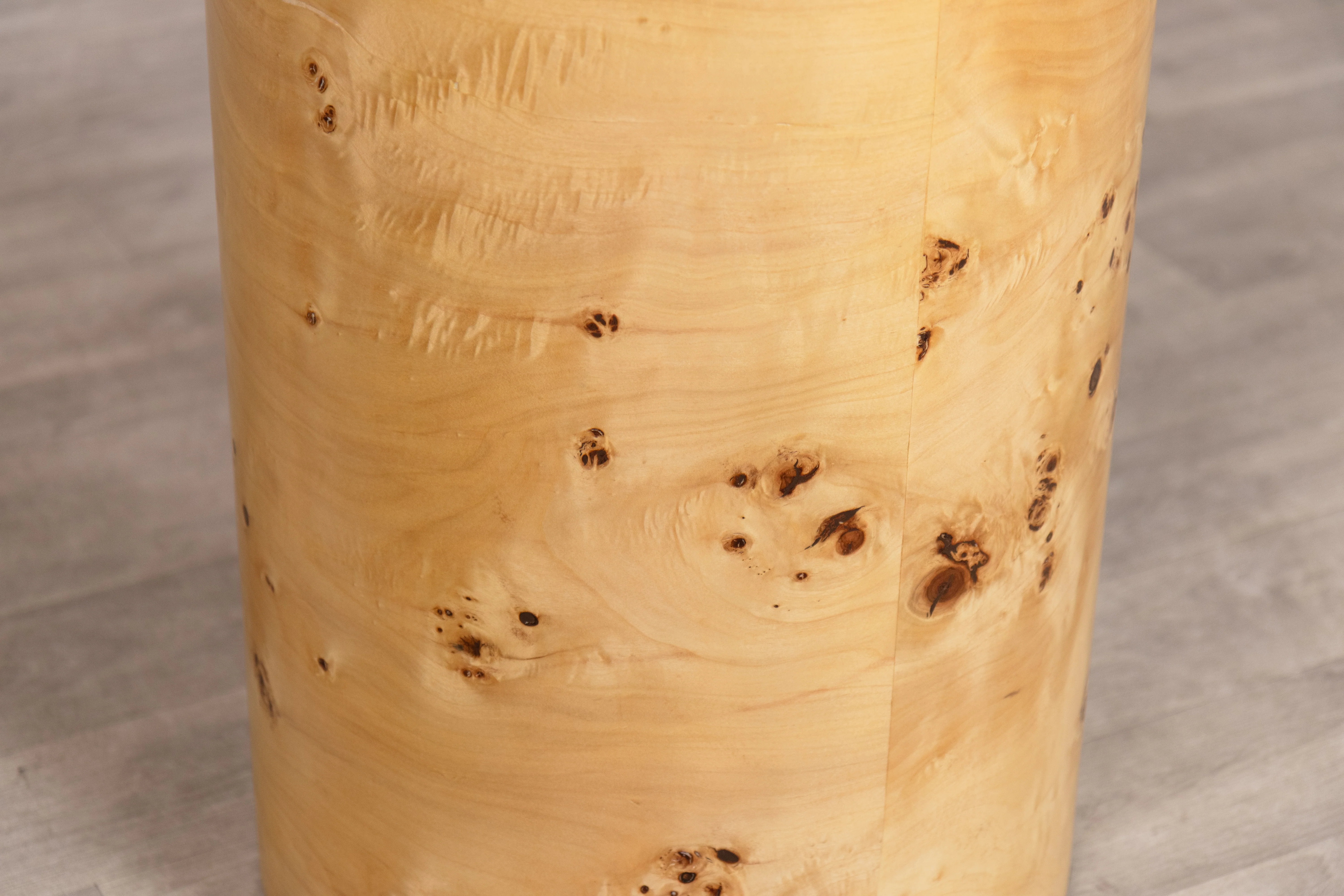 Casa Burl Wood Veneer Side Table - Image 5
