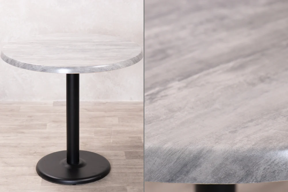 Cement Round Café Table