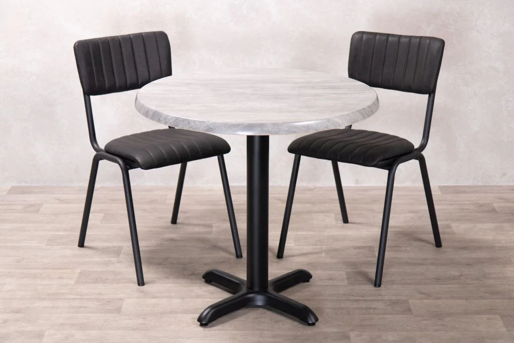 Cement Round Café Table - Image 7
