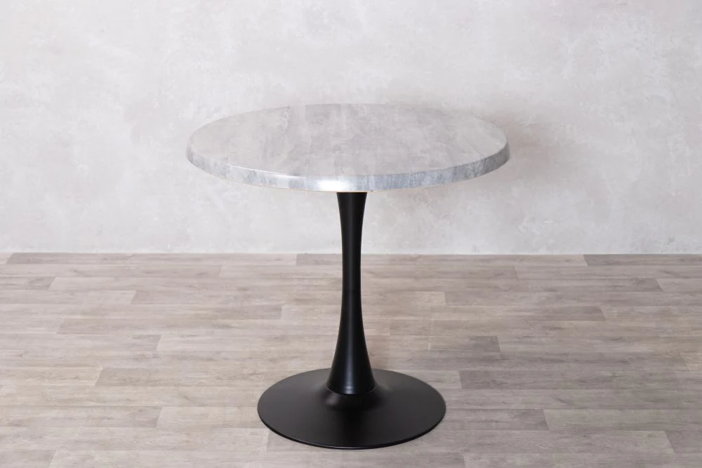 Cement Round Café Table - Image 9