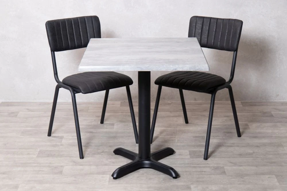 Cement Top Indoor Café Table Set - Image 22