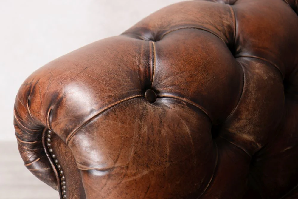 Chesterfield Leather Sofa Range - Image 5