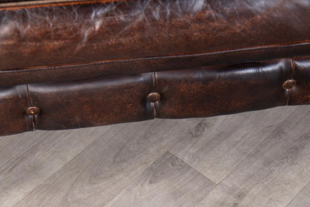 Chesterfield Leather Sofa Range - Image 8