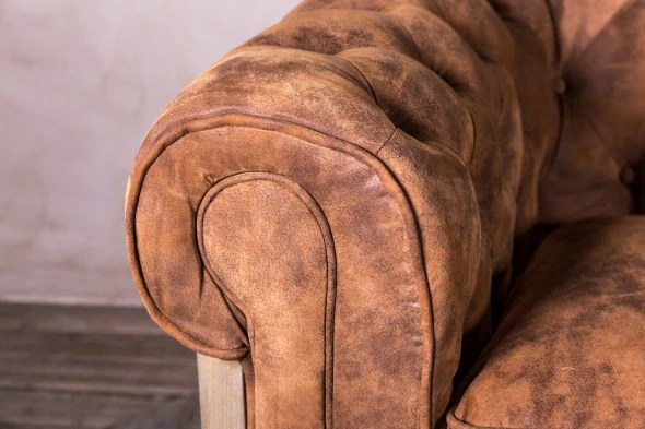 Dijon Chesterfield Style Tufted Sofa Range - Image 9