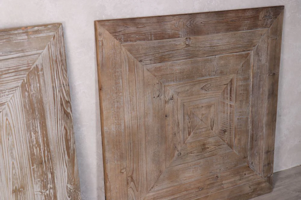 Chevron Reclaimed Pine Flooring - Ash - Image 3