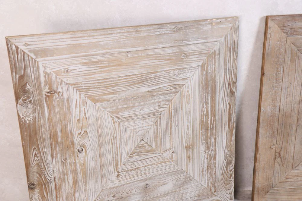 Chevron Reclaimed Pine Flooring - Ash - Image 5
