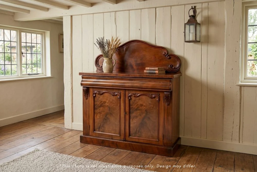 Classic Victorian Mahogany Chiffoniere Sideboard - Image 2
