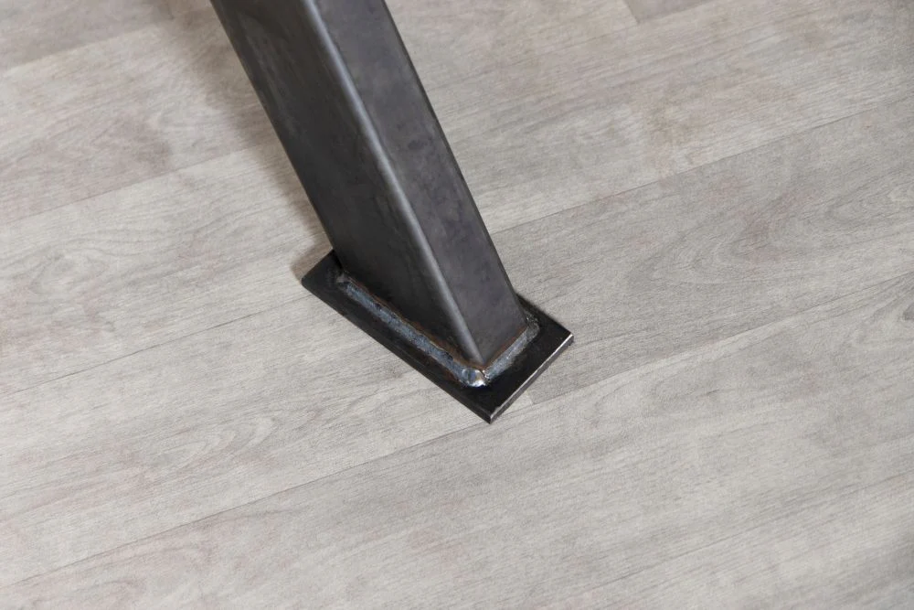 Concrete Look Top X-Frame Poseur Table Range - Image 10