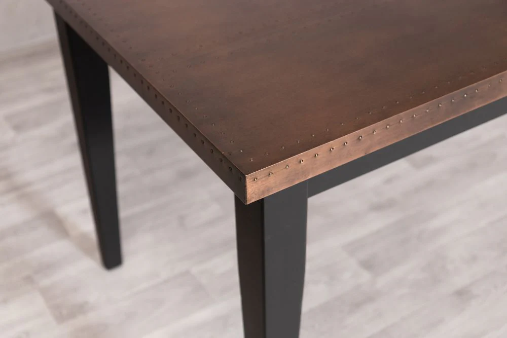 Large Tapered Leg Dining Table - Image 3