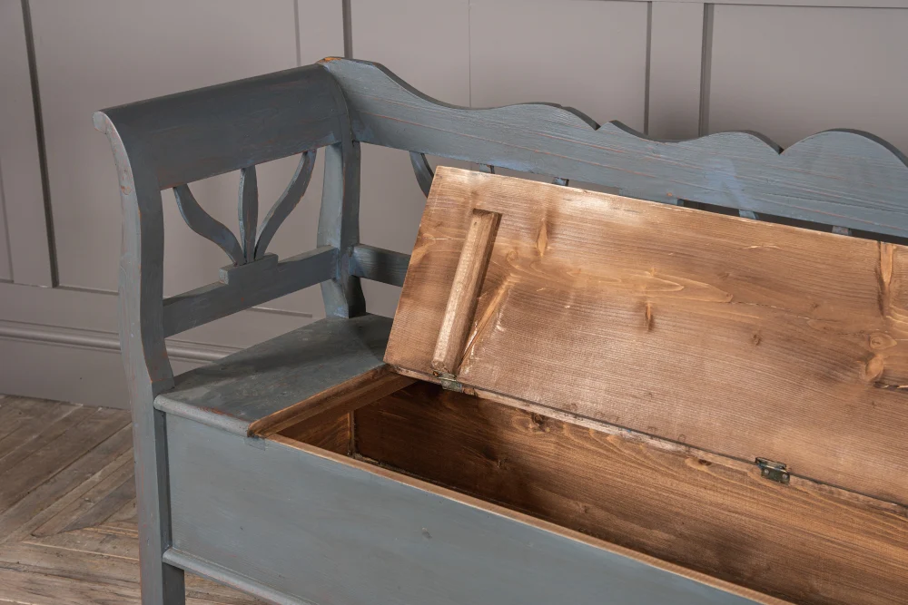 Authentic Pine Continental Hall Bench Range - Image 4