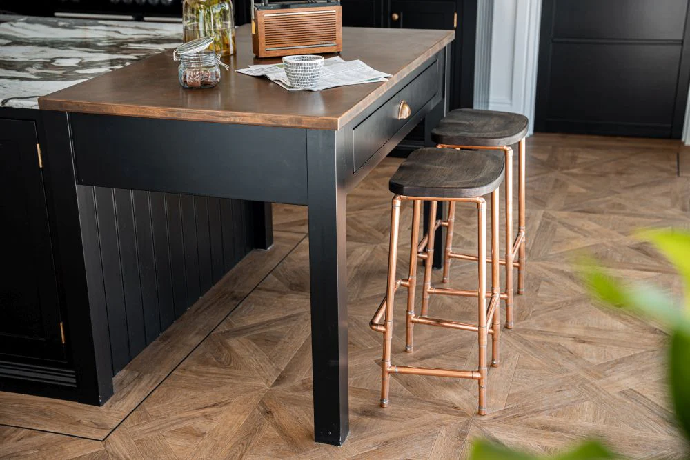 Copper Bar Stools - Handmade - Image 8