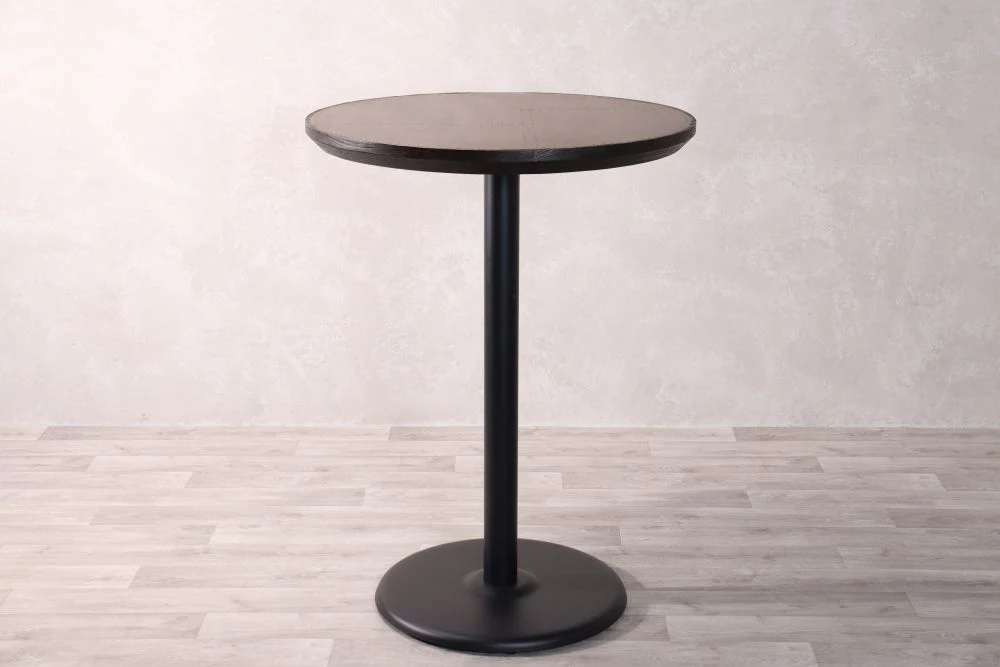 Copper Top with Black Edging Cafe Bar Table Range - Image 8