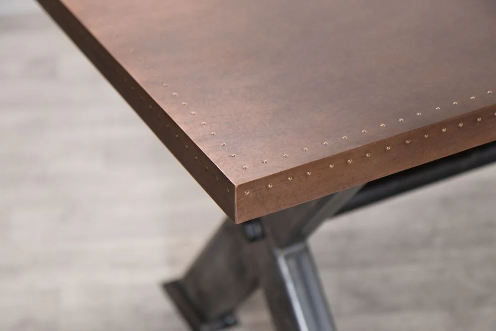 Copper Top Dining Table Range - Image 4