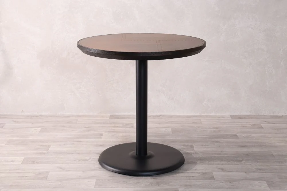 Copper Top with Black Edging Cafe Table Range - Image 11