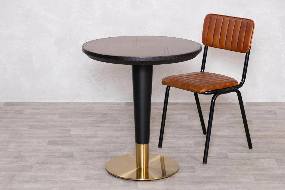 Copper Top with Black Edging Cafe Table Range - Image 19