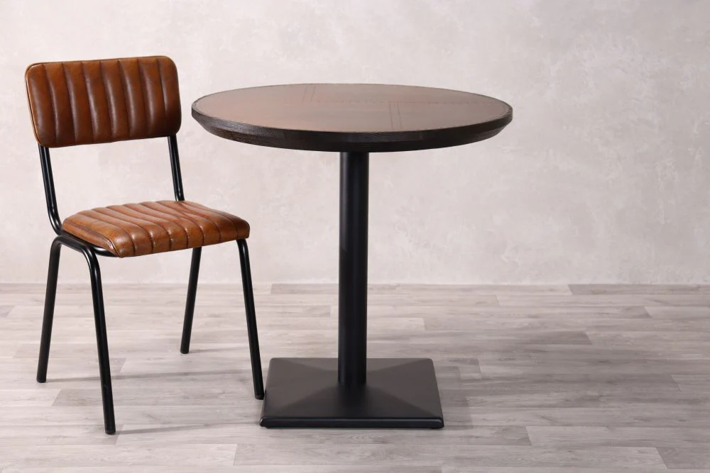 Copper Top with Black Edging Cafe Table Range - Image 6